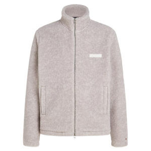 Tommy Hilfiger Textured Teddy Fleece Zip-Thru Sweatshirt